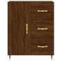 Oak brown engineered wood sideboard 69.5x34x90 cm by vidaXL, Sideboards - Ref: Foro24-827899, Price: 93,35 €, Discount: %