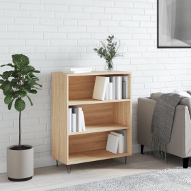 Sonoma oak engineered wood shelf 69.5x32.5x90 cm by vidaXL, Bookcases and shelves - Ref: Foro24-828359, Price: 54,99 €, Disco...