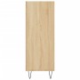 Sonoma oak engineered wood shelf 69.5x32.5x90 cm by vidaXL, Bookcases and shelves - Ref: Foro24-828359, Price: 54,72 €, Disco...