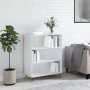 Glossy white engineered wood shelf 69.5x32.5x90 cm by vidaXL, Bookcases and shelves - Ref: Foro24-828334, Price: 59,42 €, Dis...