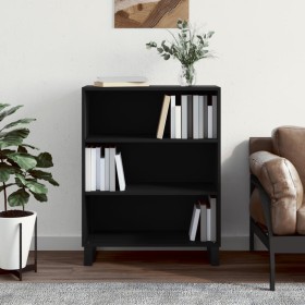 Engineered wood bookshelf black 69.5x32.5x90 cm by vidaXL, Sideboards - Ref: Foro24-828389, Price: 68,91 €, Discount: %