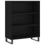 Estantería madera de ingeniería negro 69,5x32,5x90 cm de vidaXL, Aparadores - Ref: Foro24-828389, Precio: 64,01 €, Descuento: %