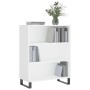 White engineered wood shelf 69.5x32.5x90 cm by vidaXL, Sideboards - Ref: Foro24-828388, Price: 68,99 €, Discount: %