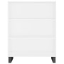 White engineered wood shelf 69.5x32.5x90 cm by vidaXL, Sideboards - Ref: Foro24-828388, Price: 68,99 €, Discount: %