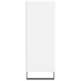 White engineered wood shelf 69.5x32.5x90 cm by vidaXL, Sideboards - Ref: Foro24-828388, Price: 68,99 €, Discount: %