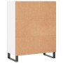 White engineered wood shelf 69.5x32.5x90 cm by vidaXL, Sideboards - Ref: Foro24-828388, Price: 68,99 €, Discount: %