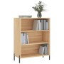 Estantería madera de ingeniería roble Sonoma 69,5x32,5x90 cm de vidaXL, Aparadores - Ref: Foro24-828375, Precio: 58,23 €, Des...