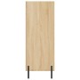 Estantería madera de ingeniería roble Sonoma 69,5x32,5x90 cm de vidaXL, Aparadores - Ref: Foro24-828375, Precio: 58,23 €, Des...