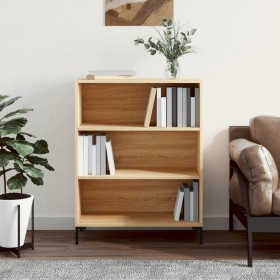 Sonoma oak engineered wood shelf 69.5x32.5x90 cm by vidaXL, Bookcases and shelves - Ref: Foro24-828367, Price: 58,79 €, Disco...