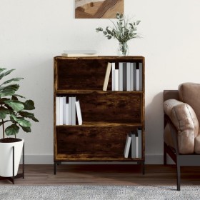 Regal aus geräuchertem Eichenholzwerkstoff, 69,5 x 32,5 x 90 cm von vidaXL, Bücherregale und Regale - Ref: Foro24-828369, Pre...