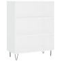 Regal aus weißem Parkett 69,5x32,5x90 cm von vidaXL, Bücherregale und Regale - Ref: Foro24-828356, Preis: 54,99 €, Rabatt: %