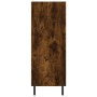 Estantería madera de ingeniería roble ahumado 69,5x32,5x90 cm de vidaXL, Aparadores - Ref: Foro24-828377, Precio: 58,23 €, De...