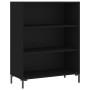 Estantería madera de ingeniería negro 69,5x32,5x90 cm de vidaXL, Librerías y estanterías - Ref: Foro24-828365, Precio: 58,20 ...