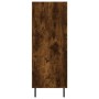 Estantería madera de ingeniería roble ahumado 69,5x32,5x90 cm de vidaXL, Aparadores - Ref: Foro24-828385, Precio: 57,33 €, De...