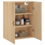 Armario de pared roble Sonoma 69,5x34x90 cm de vidaXL, Aparadores - Ref: Foro24-828399, Precio: 73,99 €, Descuento: %