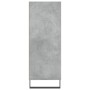 Concrete gray engineered wood shelf 69.5x32.5x90 cm by vidaXL, Sideboards - Ref: Foro24-828392, Price: 67,99 €, Discount: %