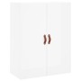 Armario de pared blanco brillante 69,5x34x90 cm de vidaXL, Aparadores - Ref: Foro24-828398, Precio: 71,83 €, Descuento: %