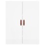 Armario de pared blanco brillante 69,5x34x90 cm de vidaXL, Aparadores - Ref: Foro24-828398, Precio: 71,83 €, Descuento: %