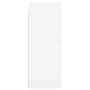 Armario de pared blanco brillante 69,5x34x90 cm de vidaXL, Aparadores - Ref: Foro24-828398, Precio: 71,83 €, Descuento: %