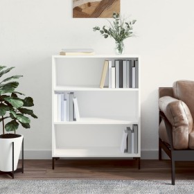 Weißes Holzwerkstoffregal 69,5 x 32,5 x 90 cm von vidaXL, Bücherregale und Regale - Ref: Foro24-828364, Preis: 58,48 €, Rabat...