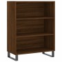 Brown oak engineered wood shelf 69.5x32.5x90 cm by vidaXL, Sideboards - Ref: Foro24-828395, Price: 68,99 €, Discount: %