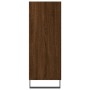 Brown oak engineered wood shelf 69.5x32.5x90 cm by vidaXL, Sideboards - Ref: Foro24-828395, Price: 68,99 €, Discount: %