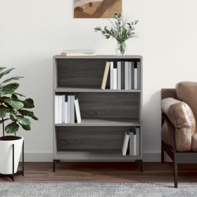 Regal aus technischem Holz in Sonoma-Grau, 69,5 x 32,5 x 90 cm von vidaXL, Bücherregale und Regale - Ref: Foro24-828370, Prei...