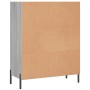 Sonoma gray engineered wood shelving 69.5x32.5x90 cm by vidaXL, Sideboards - Ref: Foro24-828378, Price: 59,99 €, Discount: %