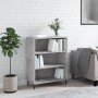 Concrete gray engineered wood shelf 69.5x32.5x90 cm by vidaXL, Sideboards - Ref: Foro24-828384, Price: 57,33 €, Discount: %