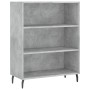 Betongraues Holzwerkstoffregal 69,5 x 32,5 x 90 cm von vidaXL, Sideboards - Ref: Foro24-828384, Preis: 57,33 €, Rabatt: %