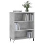 Estantería madera de ingeniería gris hormigón 69,5x32,5x90 cm de vidaXL, Aparadores - Ref: Foro24-828384, Precio: 57,33 €, De...