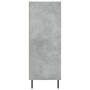 Estantería madera de ingeniería gris hormigón 69,5x32,5x90 cm de vidaXL, Aparadores - Ref: Foro24-828384, Precio: 57,33 €, De...