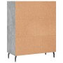 Concrete gray engineered wood shelf 69.5x32.5x90 cm by vidaXL, Sideboards - Ref: Foro24-828384, Price: 57,33 €, Discount: %