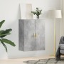 Concrete gray wall cabinet 69.5x34x90 cm by vidaXL, Sideboards - Ref: Foro24-828408, Price: 53,86 €, Discount: %