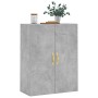 Concrete gray wall cabinet 69.5x34x90 cm by vidaXL, Sideboards - Ref: Foro24-828408, Price: 53,86 €, Discount: %