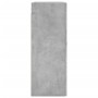 Armario de pared gris hormigón 69,5x34x90 cm de vidaXL, Aparadores - Ref: Foro24-828408, Precio: 53,99 €, Descuento: %