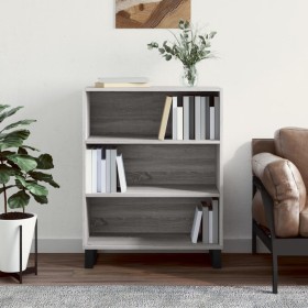 Engineered wood gray Sonoma shelf 69.5x32.5x90 cm by vidaXL, Sideboards - Ref: Foro24-828394, Price: 68,99 €, Discount: %