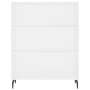 Regal aus weißem Parkett 69,5x32,5x90 cm von vidaXL, Sideboards - Ref: Foro24-828380, Preis: 59,59 €, Rabatt: %