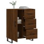 Oak brown engineered wood sideboard 69.5x34x90 cm by vidaXL, Sideboards - Ref: Foro24-827947, Price: 99,46 €, Discount: %