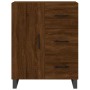 Oak brown engineered wood sideboard 69.5x34x90 cm by vidaXL, Sideboards - Ref: Foro24-827947, Price: 99,46 €, Discount: %