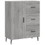 Aparador de madera de ingeniería gris Sonoma 69,5x34x90 cm de vidaXL, Aparadores - Ref: Foro24-827938, Precio: 96,41 €, Descu...