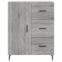 Aparador de madera de ingeniería gris Sonoma 69,5x34x90 cm de vidaXL, Aparadores - Ref: Foro24-827938, Precio: 96,41 €, Descu...