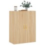 Armario de pared roble Sonoma 69,5x34x90 cm de vidaXL, Aparadores - Ref: Foro24-828407, Precio: 84,20 €, Descuento: %