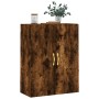 Armario de pared roble ahumado 69,5x34x90 cm de vidaXL, Aparadores - Ref: Foro24-828409, Precio: 77,49 €, Descuento: %