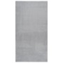 Alfombra de pelo corto esponjoso suave lavable gris 80x150 cm de vidaXL, Alfombras - Ref: Foro24-342192, Precio: 31,99 €, Des...