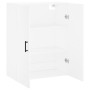 White wall cabinet 69.5x34x90 cm by vidaXL, Sideboards - Ref: Foro24-828428, Price: 74,99 €, Discount: %