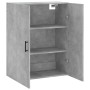 Armario de pared gris hormigón 69,5x34x90 cm de vidaXL, Aparadores - Ref: Foro24-828432, Precio: 69,02 €, Descuento: %