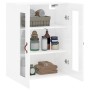 Glänzend weißer Wandschrank 69,5x34x90 cm von vidaXL, Sideboards - Ref: Foro24-828454, Preis: 86,27 €, Rabatt: %