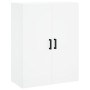 Armario de pared blanco 69,5x34x90 cm de vidaXL, Aparadores - Ref: Foro24-828420, Precio: 79,19 €, Descuento: %