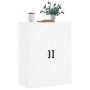 Armario de pared blanco 69,5x34x90 cm de vidaXL, Aparadores - Ref: Foro24-828420, Precio: 79,19 €, Descuento: %